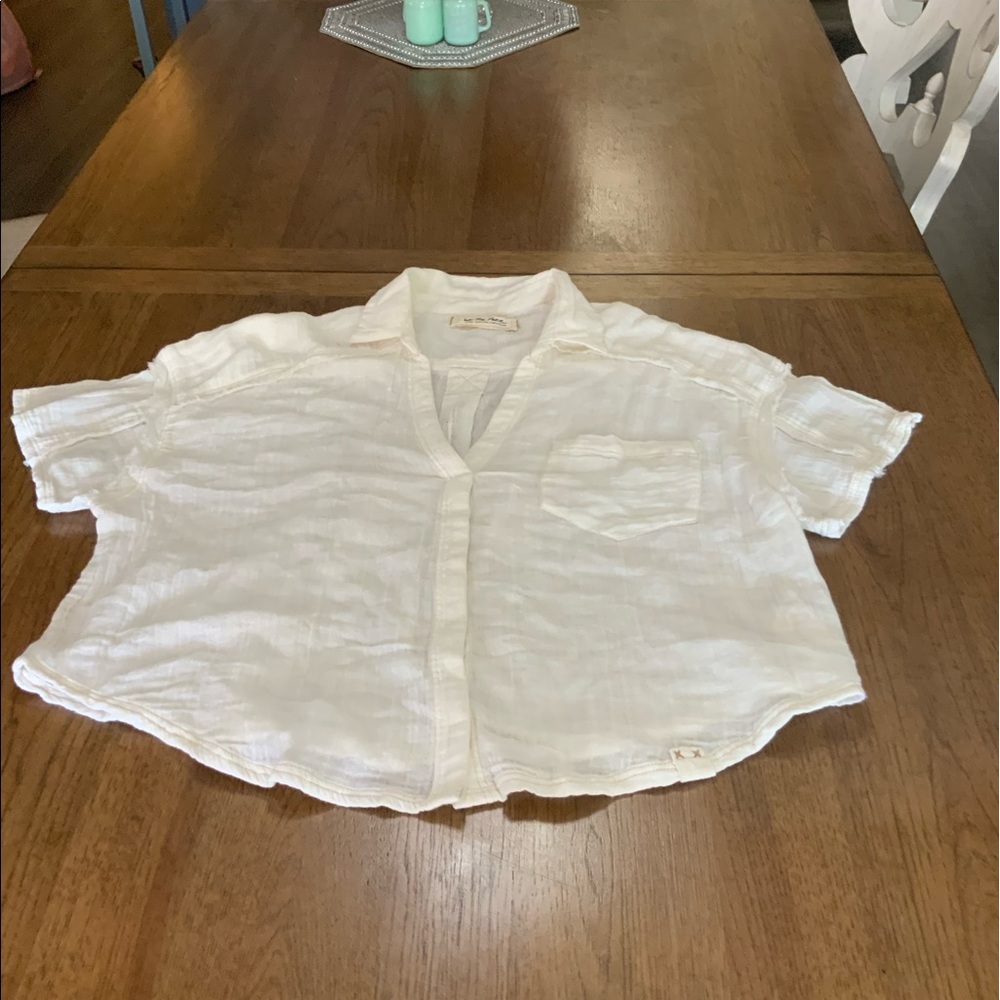 Cute top cream color
